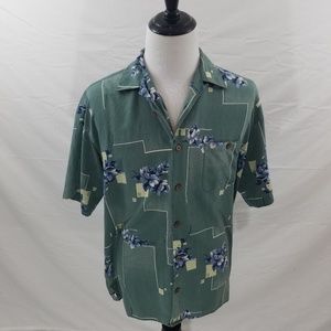 Vintage Bobby Chan 100% Silk Hawaiian Shirt